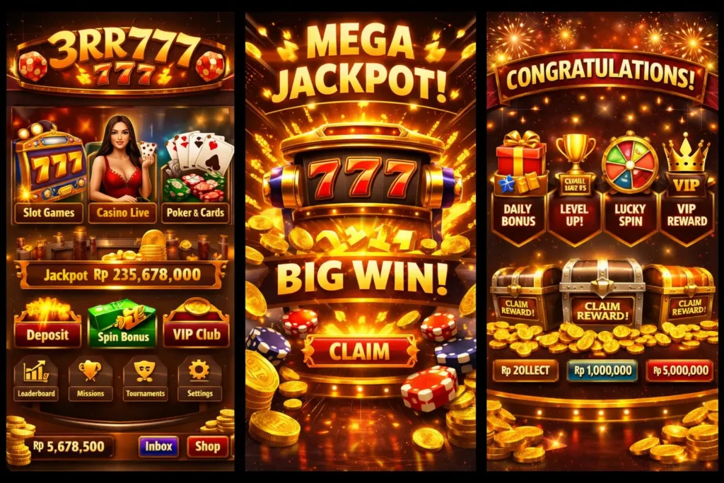 3RR777 Game official interface image